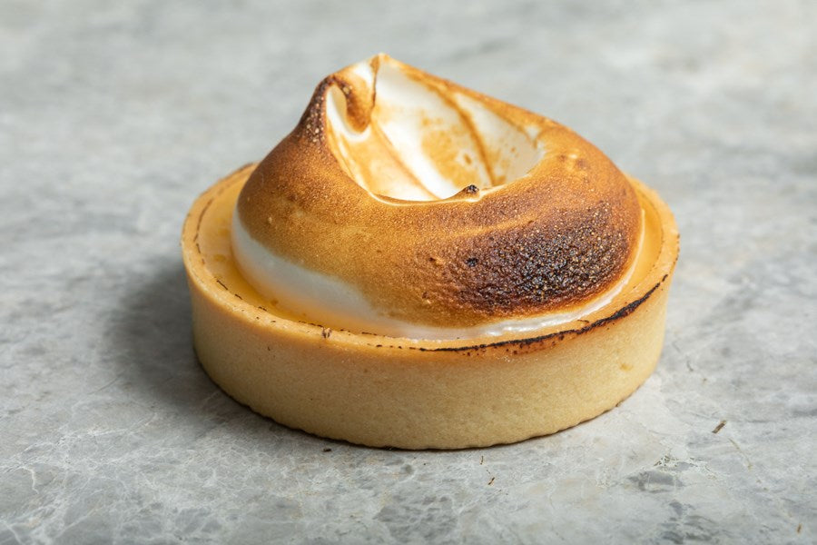 Lemon Tart with Marshmallow Meringue