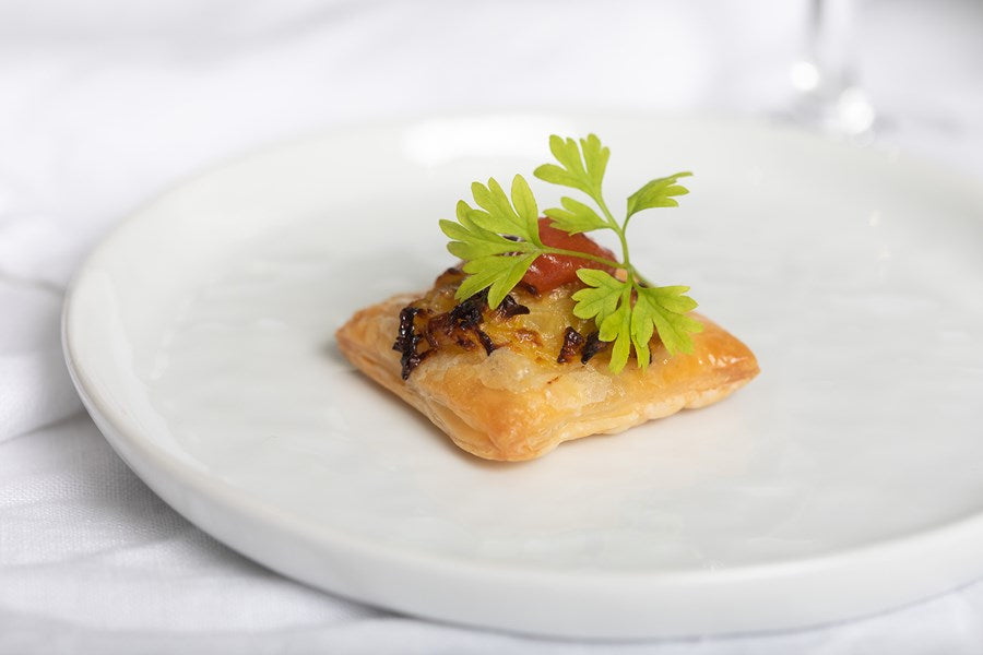 Petite Roasted Leek, Gruyere & Chervil Gallette