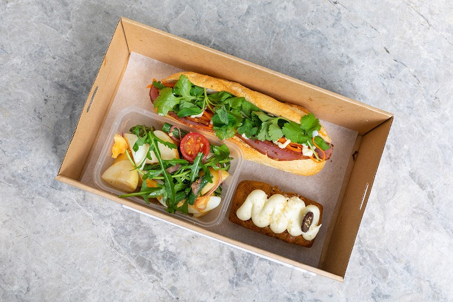 Pastrami Banh Mi Baguette Lunch Box